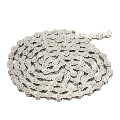 8-växlad Cykelkedja Kolstål Silver Landsvägscykel 116 Länkar Cykelkedja Ersättning för VG SPORTS