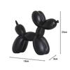 Boono Balloon Dog Figurine, Mat, Dog Figurine, Interior Decoration, Living Room, Entryway, Animal Figurine (Black)