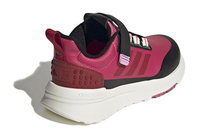 LEGO X Adidas Racer Tr Abrasion Resistant Low Top Kids' Running Shoes Red Black Kids' GW4001