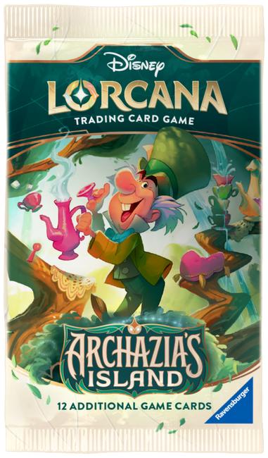 Disney Lorcana Card Set: Ch7 Archazia' Island - Booster Pack (1 Pack)