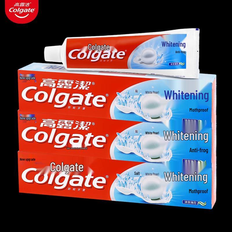 Colgate Whitening Anti-Cavity Toothpaste, Refreshing Mint