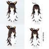Genshin Impact Dehya Heat-resistant Synthetic Silk Fiber Adult Wig