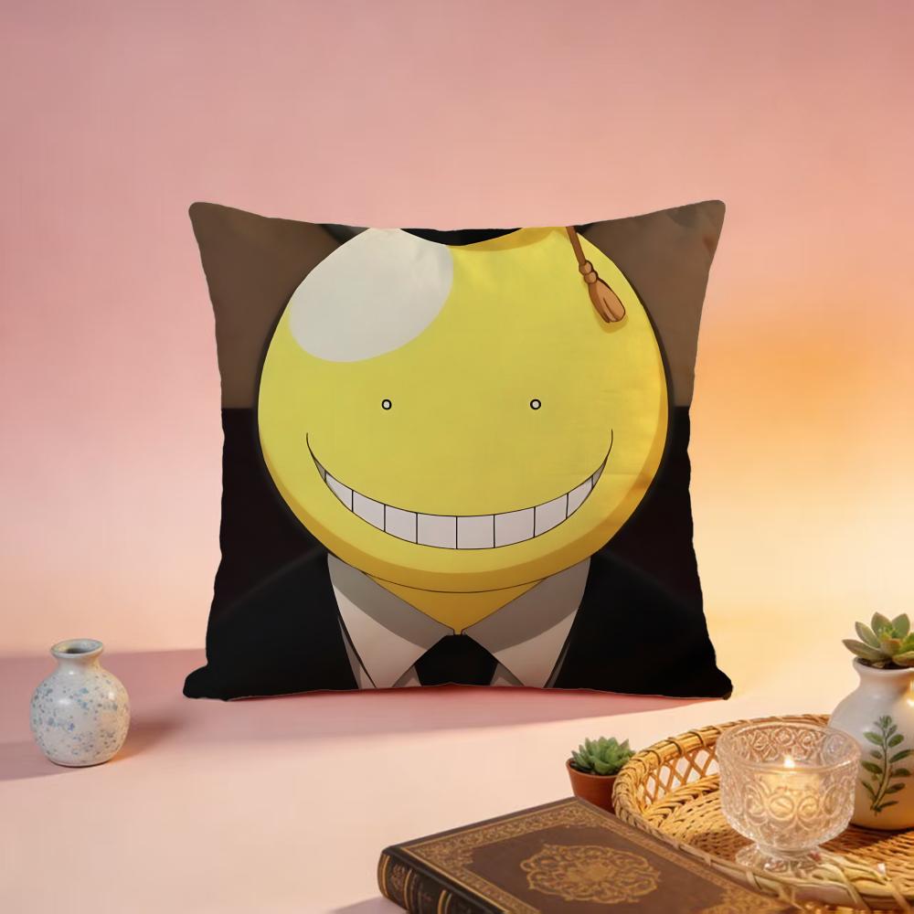 Popular AAssassination Classroomful Cushion Cover Premium SkinFriendly Pillow Case MultiPurpose for Home Office Travel