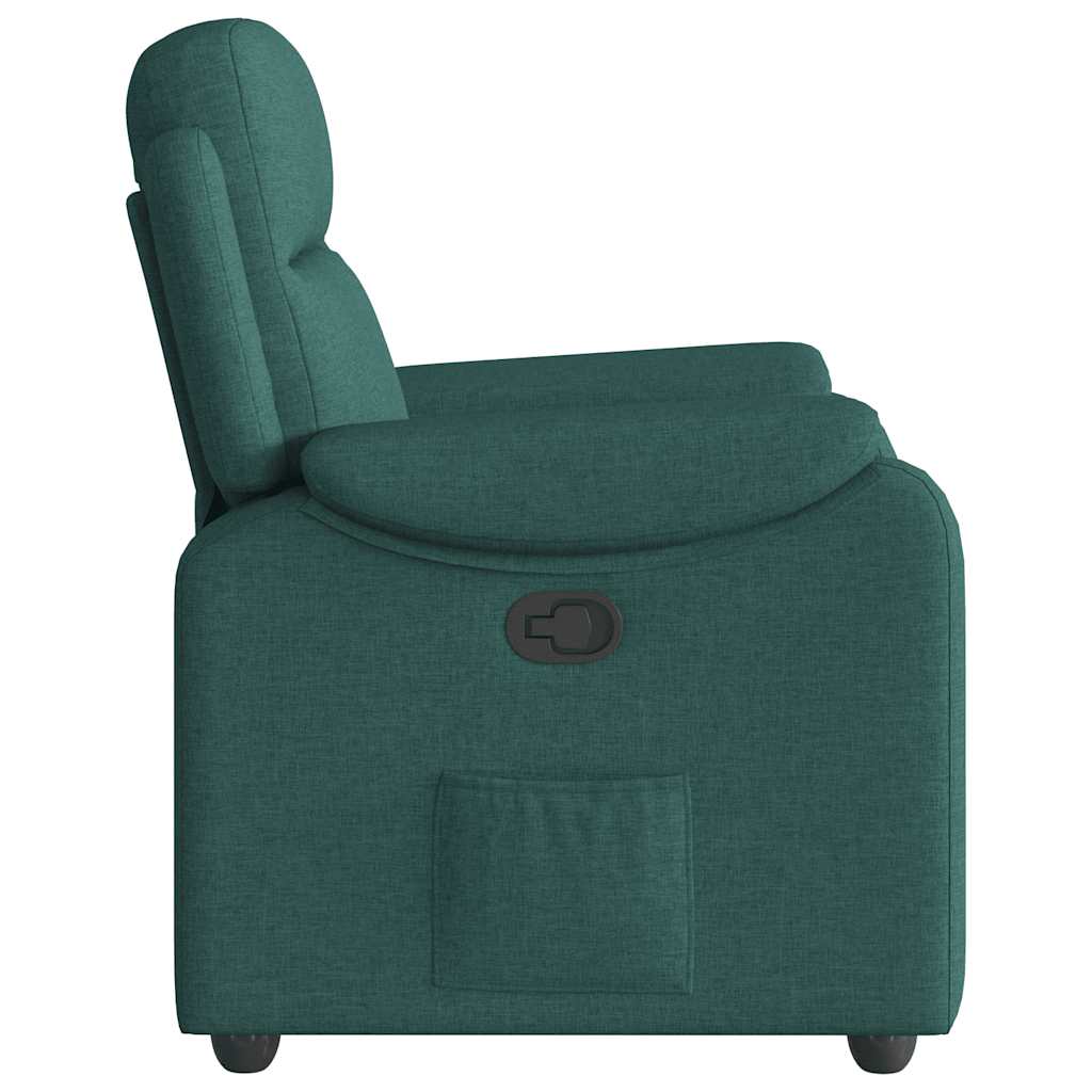 In Dark Green Fabric