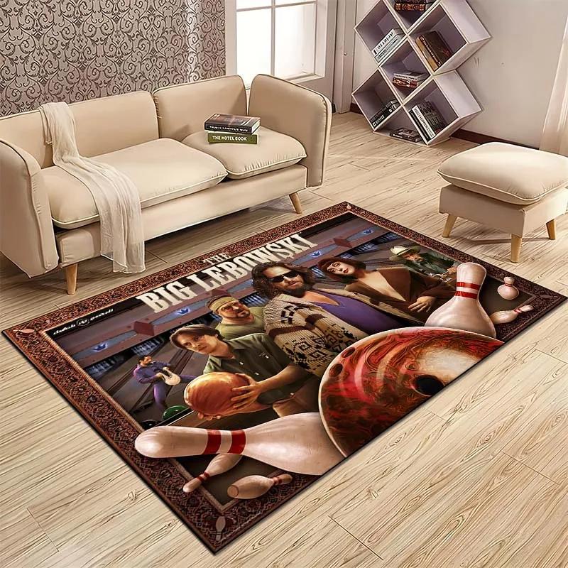 The Big L-Lebowski Pattern Carpet Kitchen MatEntrance Doormat Bedroom Floor Decoration Living Room Carpet Bathroom Anti-slip Rug