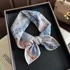 Fashion 82% Wool 18% Real Silk Scarf For Women Shawls Wraps Foulard High Quality Scarves Pashmina Female Hijab Bandana Bufanda