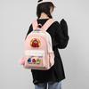 School bag backpack five Wu backpack candy color large capacity student school bag stationery