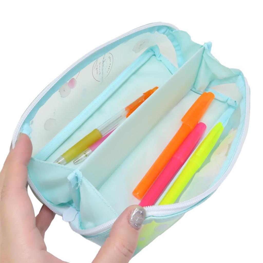 East Ken Pencil Case 224404 Cream Soda [Kamiojapan] Turn-Open