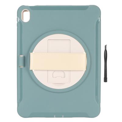 Tablet Case Hard PC Precise Cutouts Hand Strap 360 Degree Kickstand 3 Layers Case for IOS Tablet