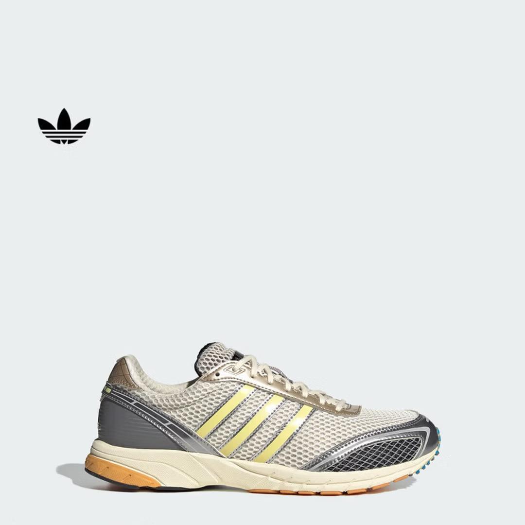 Adidas ADIZERO ADIOS OG Classic Mesh Sports Shoes - Adidas Three Leaf Clover J06714 36 коричневый