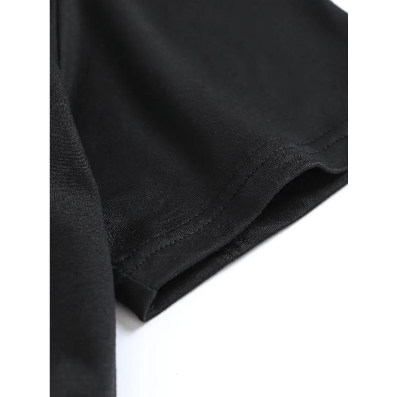 Women's Casual Short-sleeve Round-neck T-shirt with Red Floral Print - the Perfect Choice for Spring and Summer