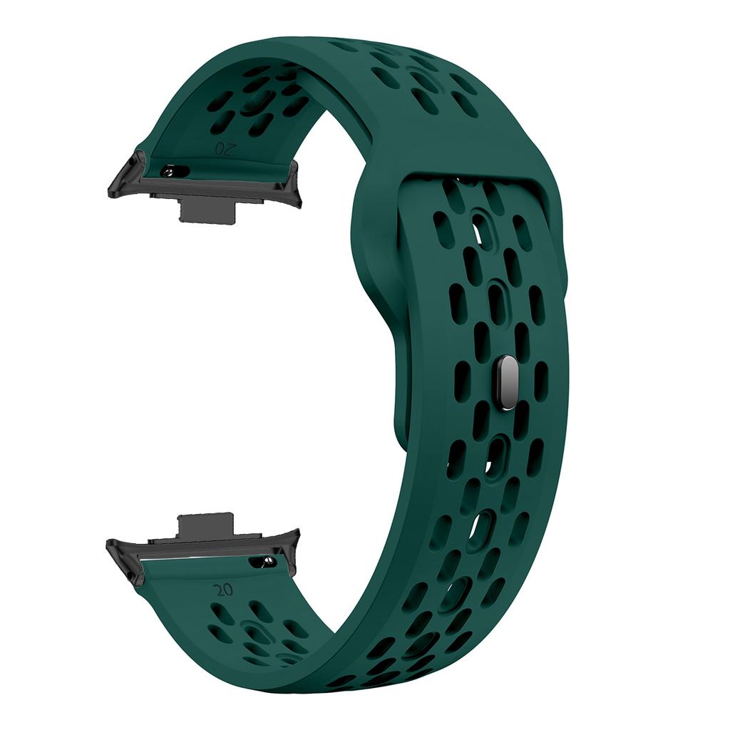 Sport Silikon Ersatzarmband für Xiaomi Mi Band 9 Pro/8 Pro Weiches Atmungsaktives Armband für Redmi Watch 6/5/4 Armband Correa