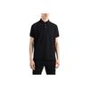 Emporio Armani Solid Color Embroidered Logo Strap Short Sleeve Polo Shirt Men tops Black 6D1F81-1JCYZ-0999