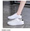 2024 Women's Korean Style Casual White Running Shoes - Autumn/Winter Trendy Flat Sole