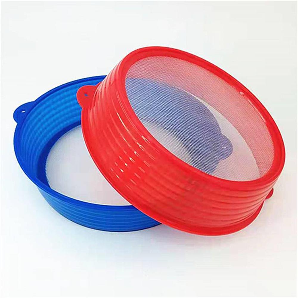 

кухонные гаджеты новые ручные 19 см круглой формы пластиковое сито для муки сито многоразовое для кофе ситечко посуда части плиты