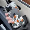 Oil Painting Flowers Transparent Phone Case for iPhone 17E 16 16e 15 14 13 12 11 Pro Max 14 Plus 17 Air Cute Soft Case Cover