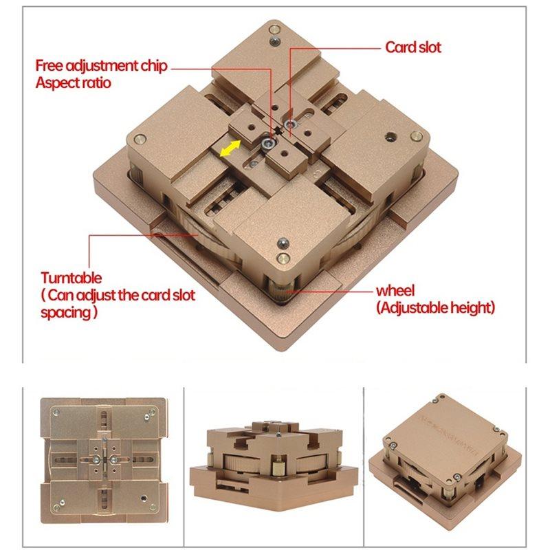 A25F-BGA Reballing Station Kit Fixture For IC Chip Repair Rework Tools, Ball Planting Table Chip Repair Tool, 1 Kit
