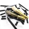 Black Makeup Brush Grid Sleeve Brush Bristles Soft Mesh Protective Sleeve Eye Shadow Brush Head Anti Deformation Storage Network