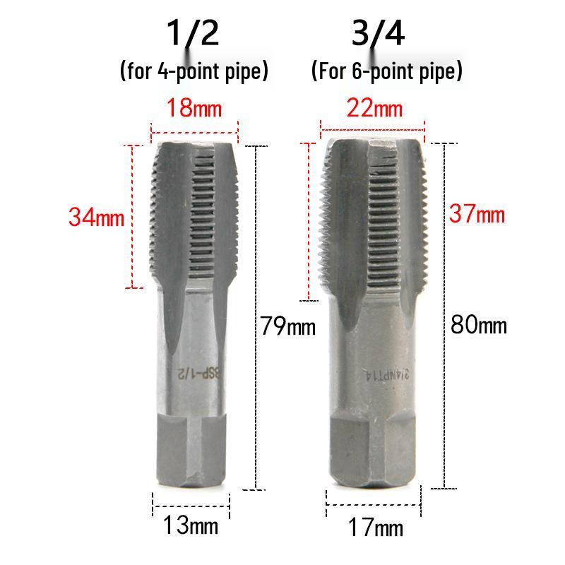 Cross-border Faucet Thread Repair Set: 4-Point, 6-Point Thread Extractor for Water Pipe Fixes