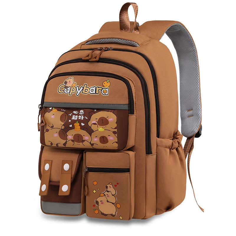 Kawaii Kapibara Skolas Mugursoma Meitenēm Skolas
