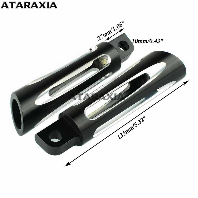 Motorcycle Footrest Foot Pegs Gear Shift Brake Pedals Shifter Pegs For Harley Touring Dyna Softail Sportster XL883 1200 Models
