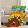 H-HeyS-ES D-Dug-geeS-ES Cartoon Cute Blanket Throw Super Cosy Plush Living Room Sofa Couch Childish Birthday Gifts