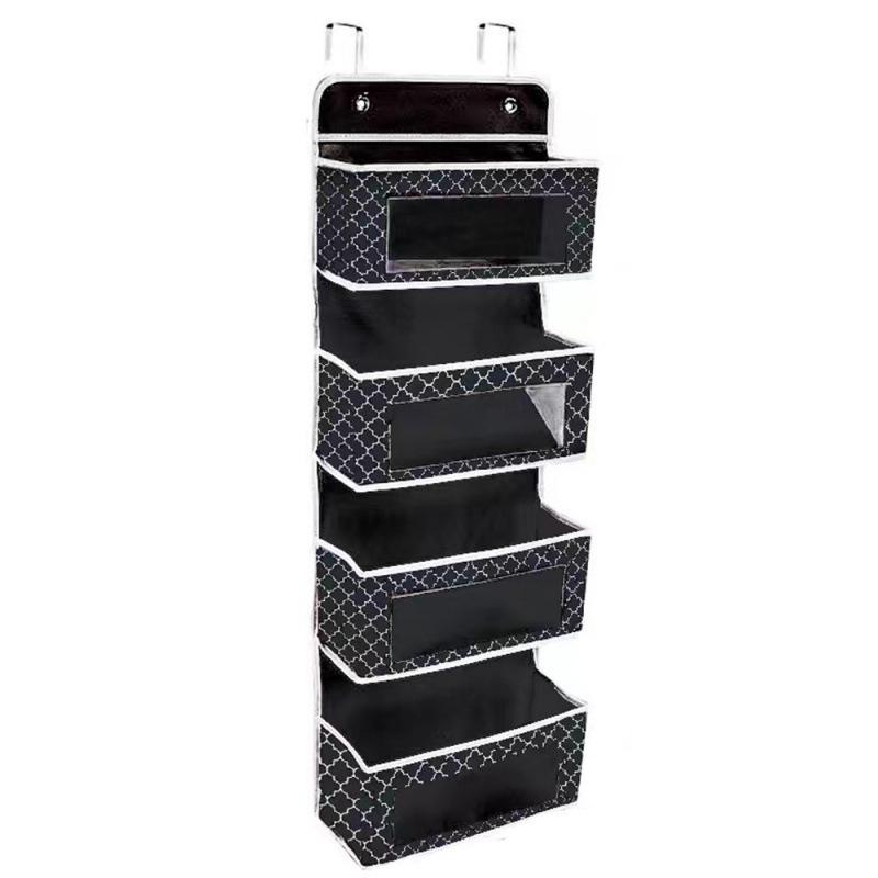 Wall-Mountable Hanging Storage Bag with Mesh Pockets for Dorms and Homes