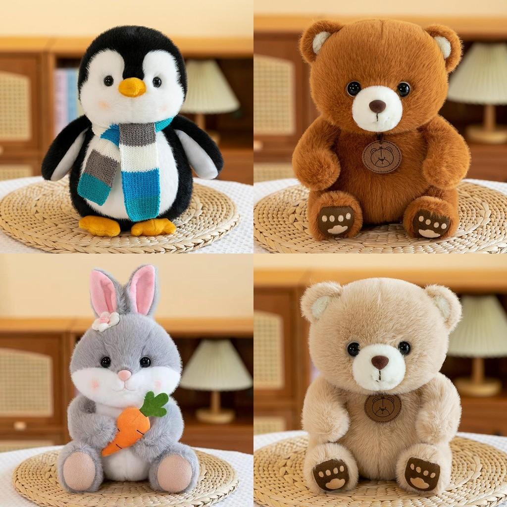 Bear Rabbit Teddy Animal Plush Toys Cute Stuffed Animal Dolls Kids Birthday Gift