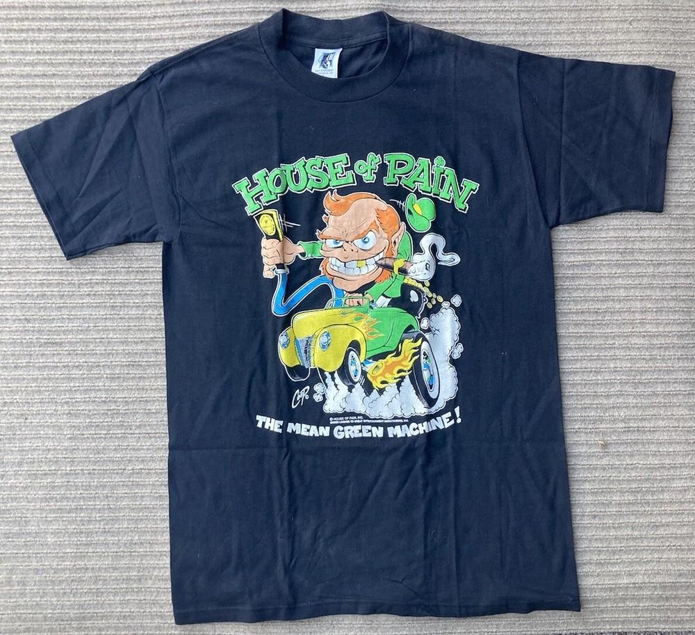 

Vintage House of Pain Men’s Shirt Large The Mean Green Machine Leprechaun Unisex T-Shirt XXL