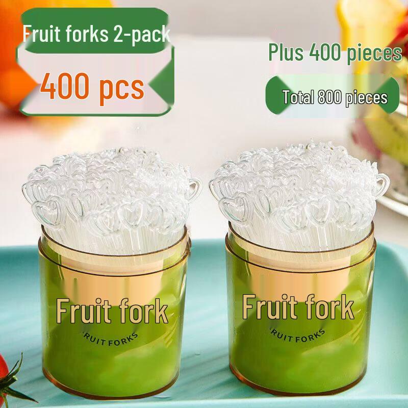 ZISIZ Portable Disposable Fruit Forks