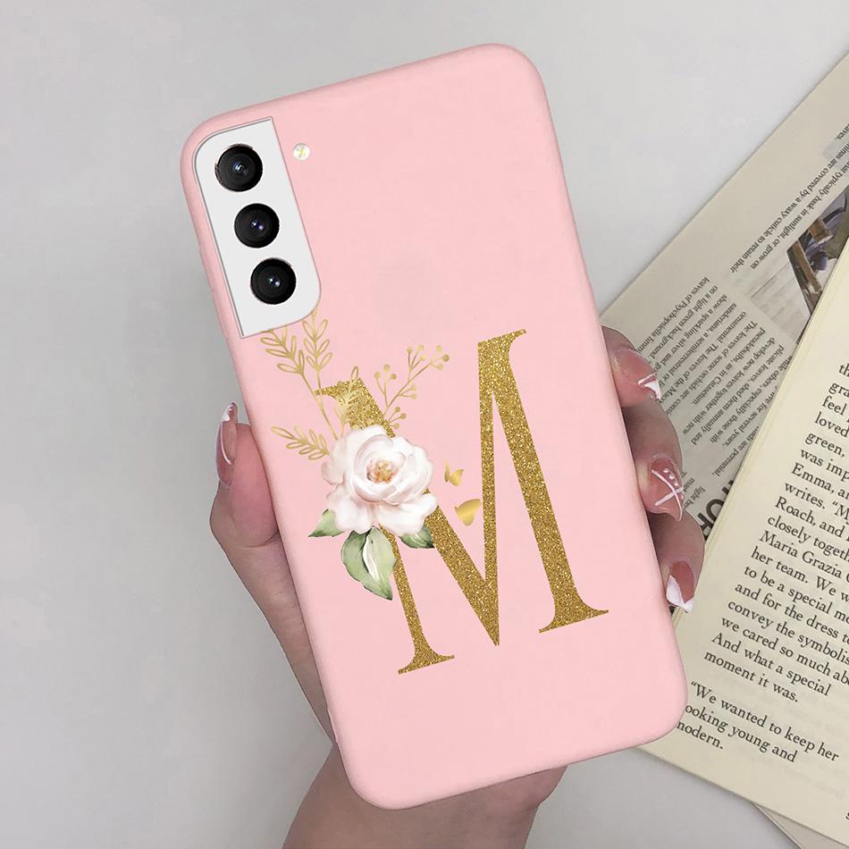 For Samsung S21 FE S21 Ultra Plus Case Slim Soft Cute Letters Cover For Samsung Galaxy S21 Plus 5G S21+ S 21 Ultra Phone Cases