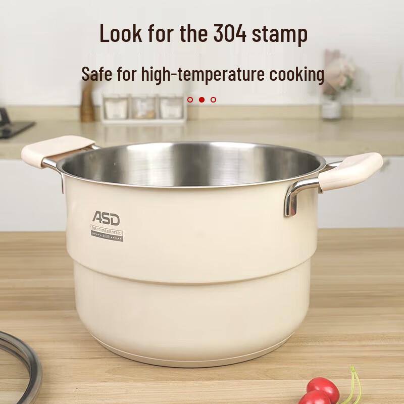 ASD 304 Stainless Steel Multipurpose Soup & Milk Pot
