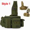 Fishing Tackle Backpack Lure Box Gear Storage Bag Fanny Pack for Men Fly Fishing Backpack with Rod Holder Sling Shoulder Bag