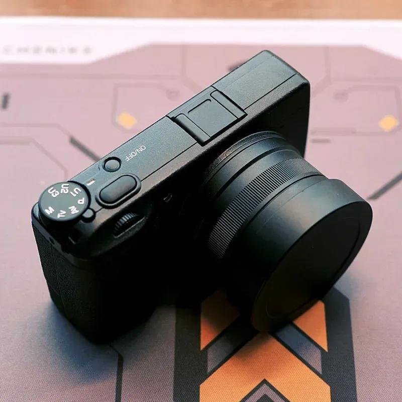Metal Square Lens Hood Lens Shade for Ricoh GR III GR IIIX GR3 GR3x  Support Standard Filters