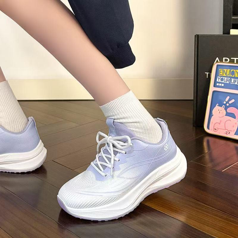 Women's Lightweight Breathable Mesh Sneakers - Soft Sole Casual Running Shoes for Summer