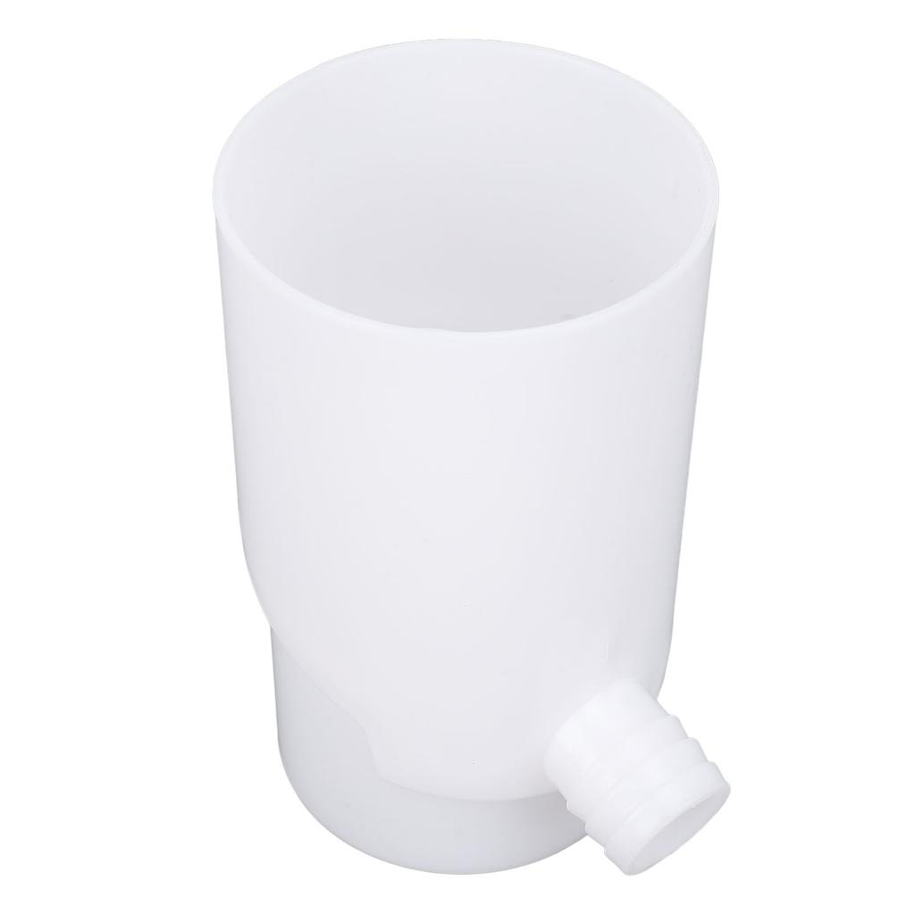 10cm Rainwater Collection System Efficient Round Downspout Diverter for Irrigation Systems Aquariums White