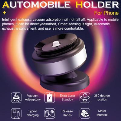 Magnetic Phone Holder Car Mount With Car Air Vent Clip Cellphone Mount Phone Bracket 360 Degree Adjustable Smart Phone Universal