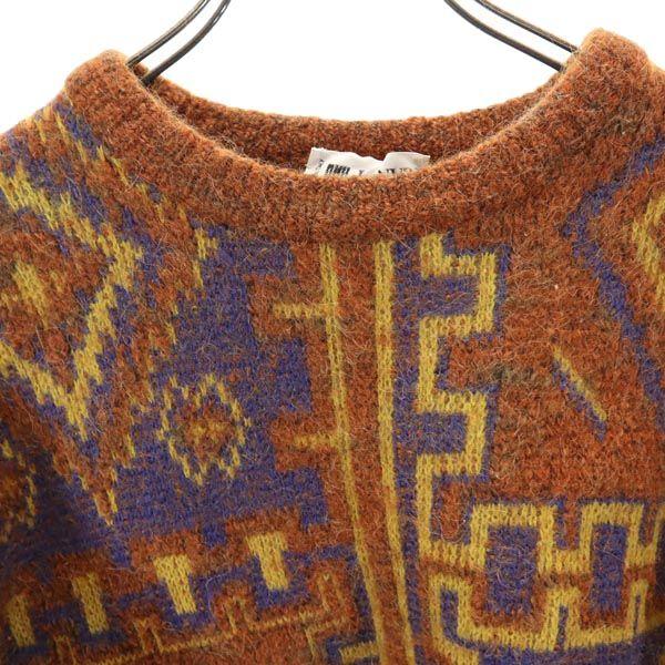 Lanvin Lata 80. 90. Wyprodukowano we Włoszech Stary kombinezon z uchwytem Sweter z długim rękawem dzianinowy Męski Używany