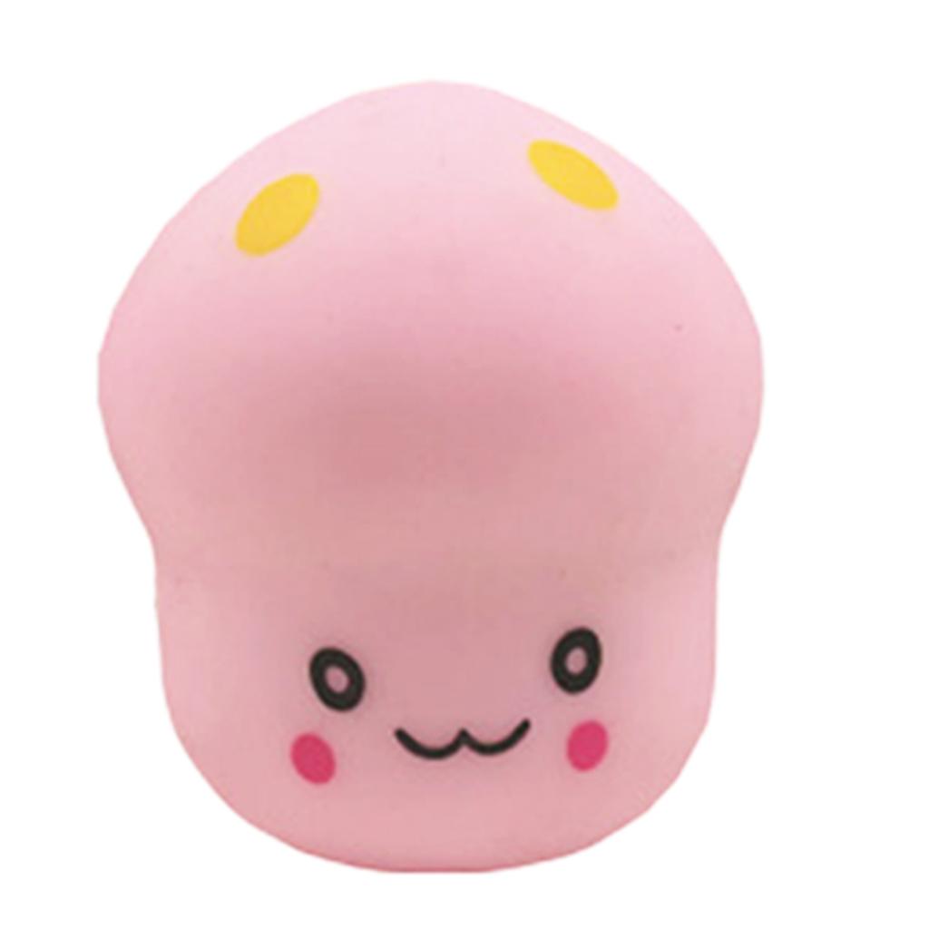 Soft Mushroom Shape Stress Relief Toys Decompression For Children Adult