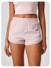 Women's Plus Size Quick-Dry Sports Shorts: Spring/Summer Loose-fit Two-Piece Look