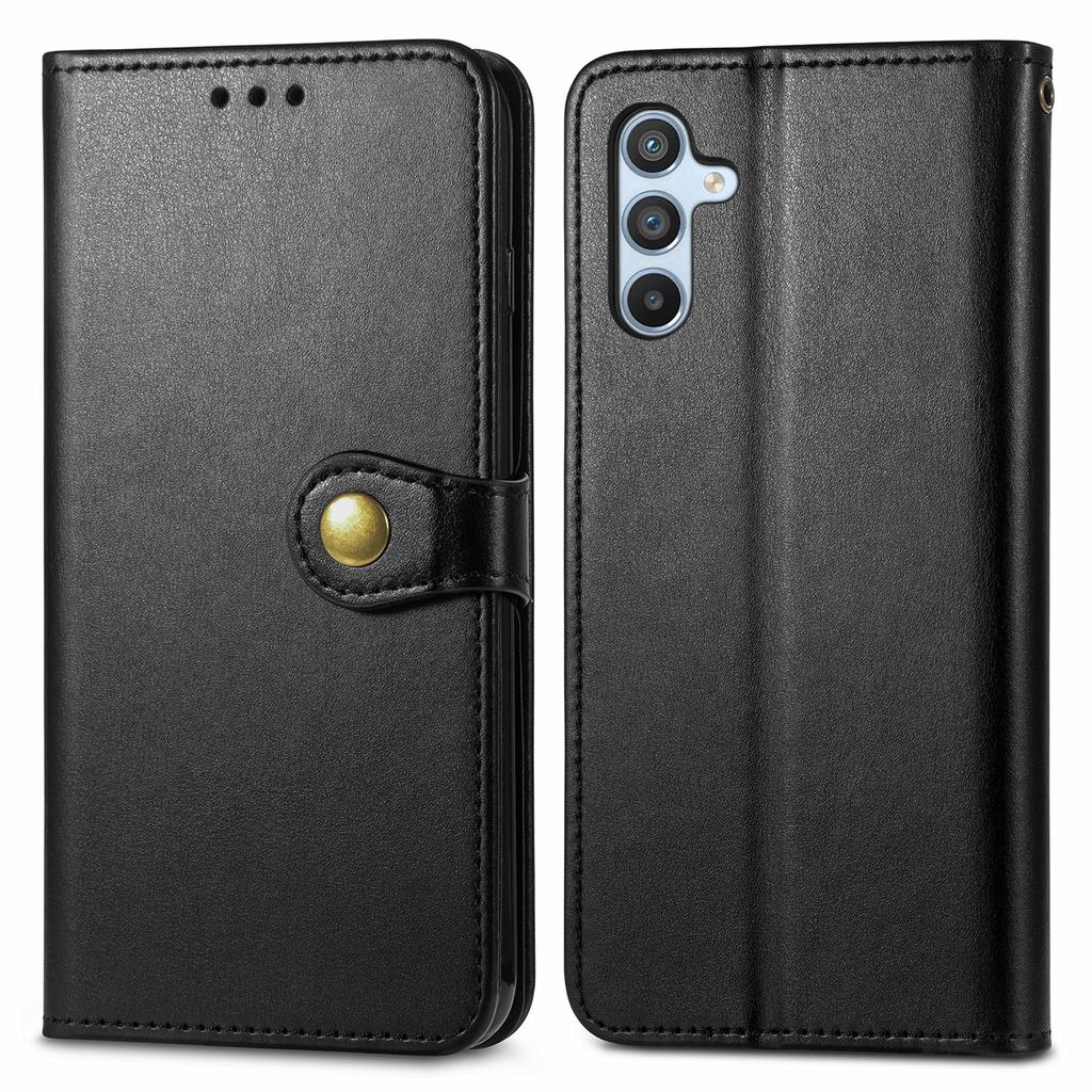 For Samsung Galaxy A36 5G Case Leather Phone Case Wallet Stand Cover with Wrist Strap
