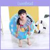 Crystal Cartoon Swim Ring Wholesale Adult Inflatable Water Toy Pvc Thickness 0.20 Rainbow Unicorn Swim Ring 50 60 70 80 90