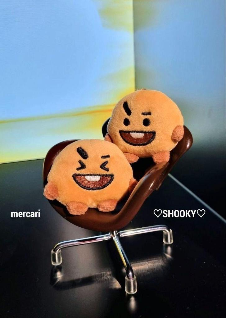 [USED] BTS BT21 Tatton Basic Mascot Key Ring SHOOKY