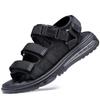 Classic Men's Sandals Summer Air Cushion Sandals Breathable Men Leather Shoes Luxury Sandals Soft Outdoor Men Roman Sandals
