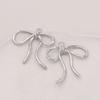 Unique Bowknot Shaped Metal Decorations Jewelry Making Part Earring Pendant Bracelet Necklace Pendant for Jewelry Making