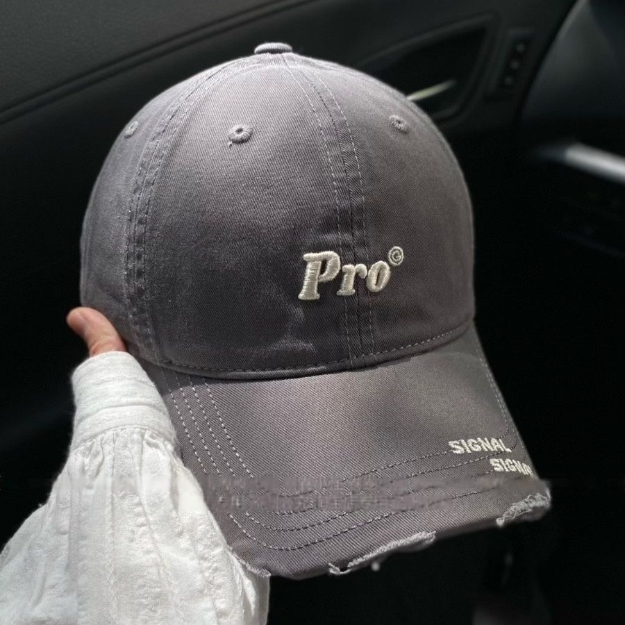Baseball Cap Unisex Embroidered Letters Sun Protection Adjustable For Casual Wear