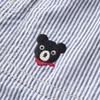 MIKI HOUSE Double B Half Pants Pants Length Pants Bear Simple Boys Girls Baby Kids Clothes 90cm Gray [MIKI HOUSE] 6/4 Children's 60-3109-689