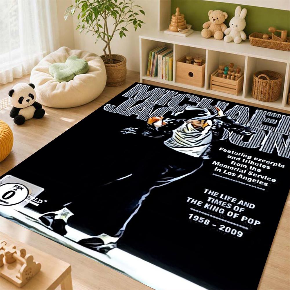 Michael Jackson History World Tour Indoor Rug Nonslip Durable Carpet For Bathroom Kitchen Home Decor New Year Gift