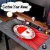 Custom Name Mouse pad Red And White Prague Football Mouse pad, Gaming Mouse Pad, keyboard pad, Desk Decor for computer notebook Fan Birthday Gift