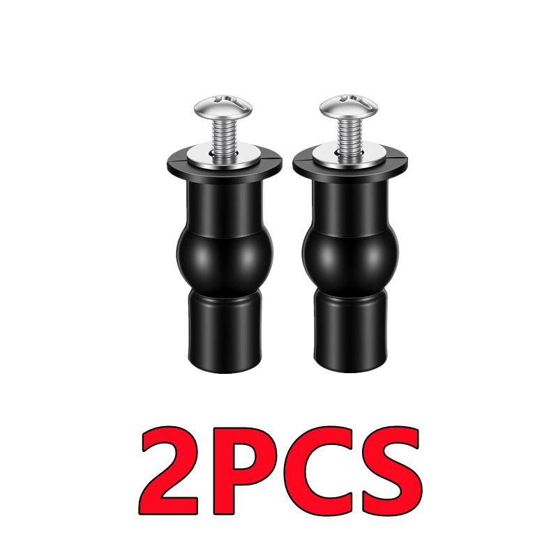 2/4PCS Expansion Screw Toilet Seat Top Fix Seat Hinge Hole Fixings Well Nut Screw Rubber Back To Wall Toilet Cover Accessories